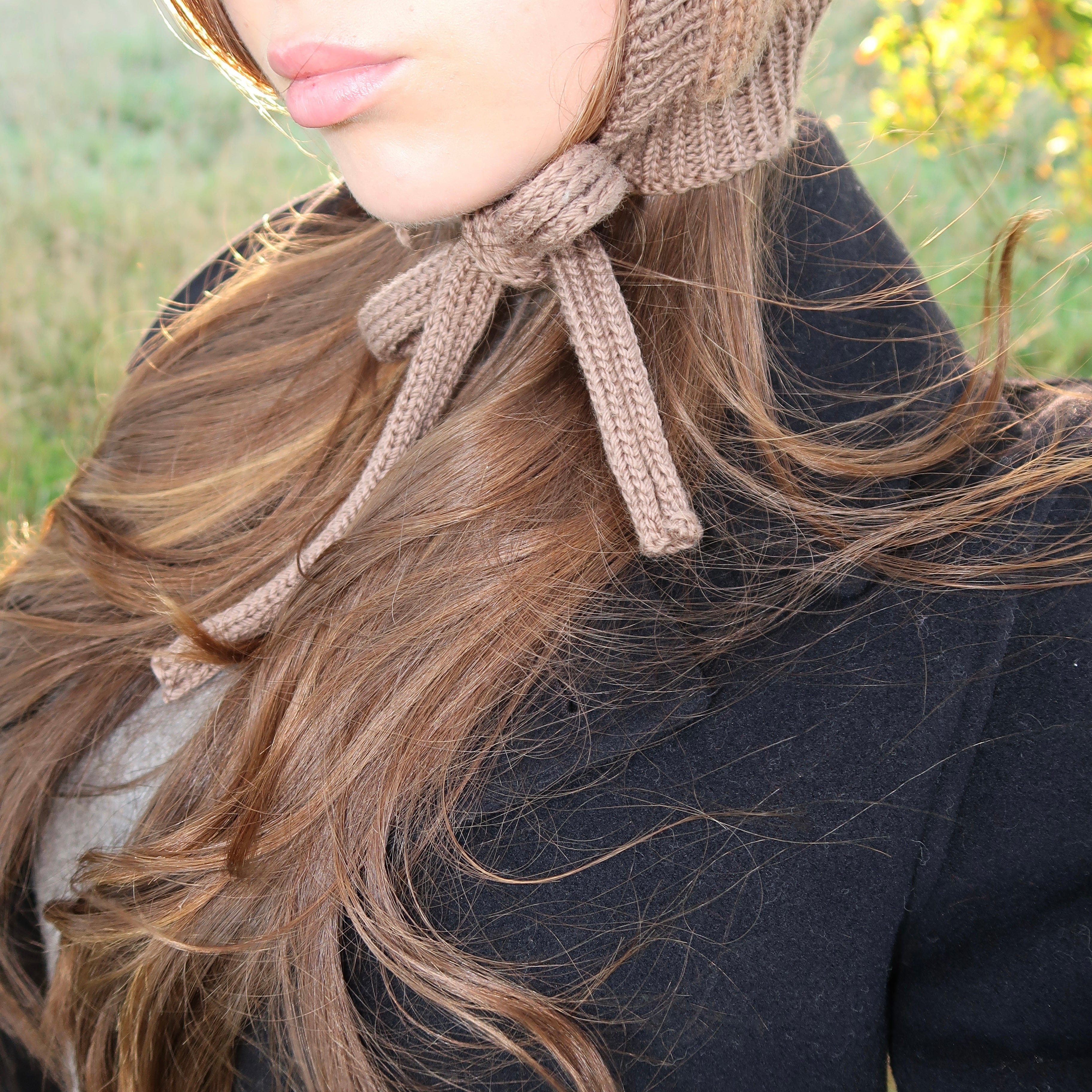 Brown bonnet